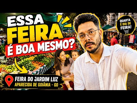 Essa feira de Aparecida de Goiânia é um verdadeiro tesouro!