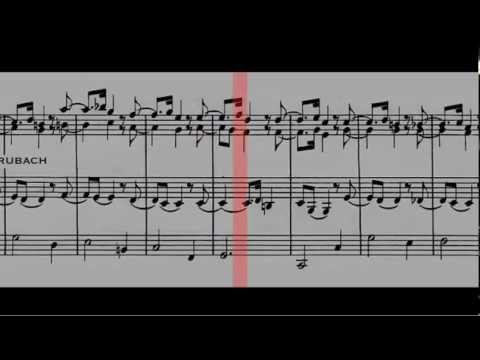 BWV 582 - Passacaglia & Fugue (Scrolling)