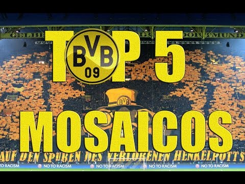 TOP 5 BORUSSIA DORTMUND MOSAICS - AMAZING