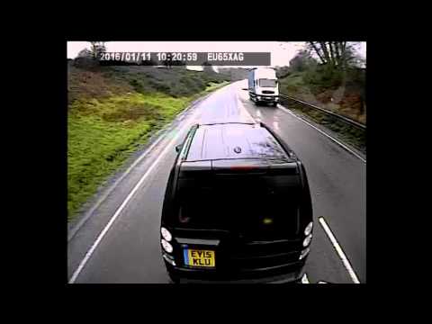 Cutting up a lorry driver110116