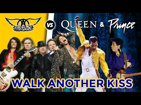 Aerosmith "Walk this way" Vs Queen "Another one bites the dust" & Prince "Kiss" (Bruxxx Mashup #03)