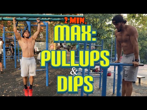 MAX Pullups & Dips: 2 Minutes (#PUPJ) | Eric Rivera