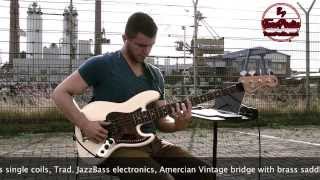 Video thumbnail for Fender 60's Classic Jazz Bass (Mexican) - Demo of it's different positions by TonePedia