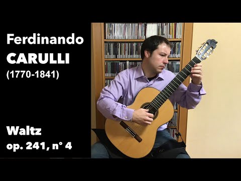 Waltz, op. 241, nº 4 - Ferdinando Carulli,  José Manuel Velasco Martín, Guitarra