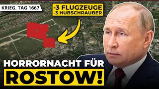 Brennende Munition & Flugzeuge am Flughafen Rostow, 2 Piloten getötet, Russland trifft Industrie!