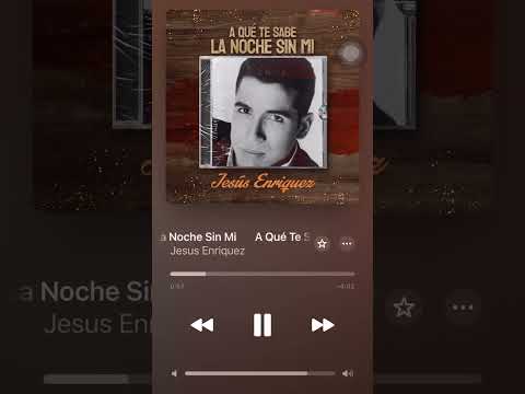 A que te sabe la noche sin mi - Jesús Enríquez #parati #viral #salsaromantica #salsa #jesusenriquez