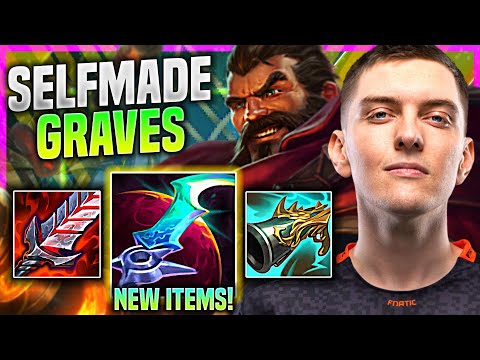 SELFMADE PICKS GRAVES WITH NEW ITEM ECLIPSE! - FNC Selfmade Plays Graves JUNGLE vs Hecarim! |