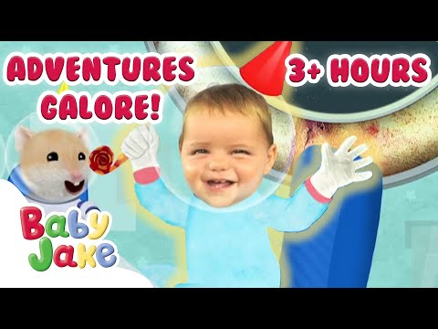 @BabyJakeofficial - Hours of Baby Jake Fun! 👶🥳 | 3+ Hours | Full Episodes | Yacki Yacki Yoggi