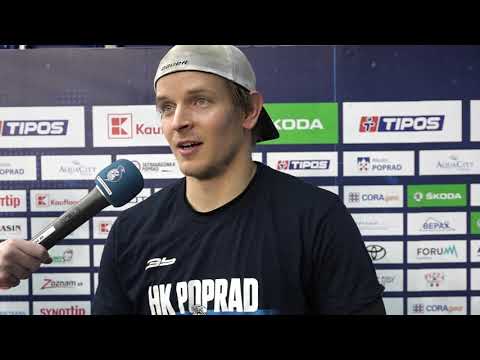 Janne Tavi a Miroslav Preisinger po zápase s Novými Zámkami (5. kolo)