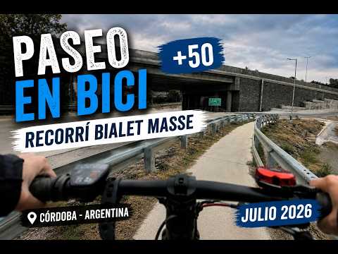 Córdoba en bici +50 Bialet Masse autovia Punilla ruta 38