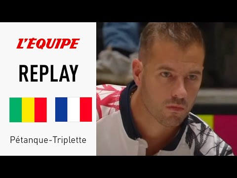 Championnat du monde pétanque - Le replay du 1/8 de finale de triplette France-Mali