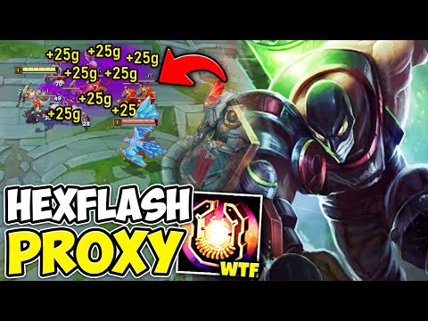 This is why people HATE dealing with a Singed Proxy (HEXFLASH INTO THEIR BASE)