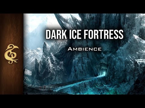 Dark Ice Fortress | Danger, Mystery, Ominous Ambience | 1 Hour #dnd