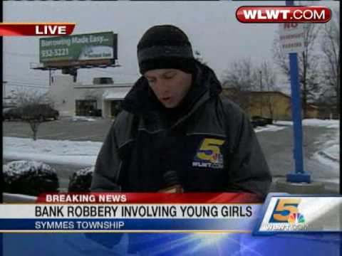 Teenage Girls Rob Bank