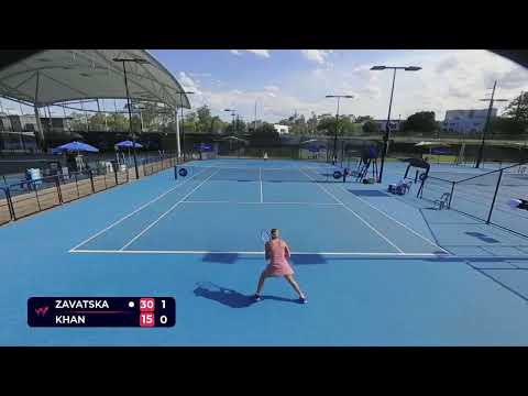 UKR Katarina Zavatska vs AUS Laquisa Khan WC R32 W50 Brisbane 10 November 2025 Australia