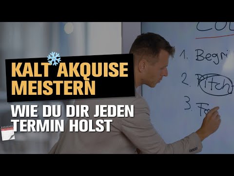 Learn cold calling - How to get every appointment