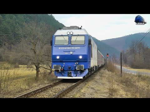 Trenuri de Calatori in Muntii Apuseni/Passenger Trains in Apuseni Mountains - 05 March 2017