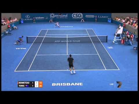 Bernard Tomic - What is that shot? No one plays that shot.