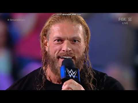 Edge Attacks Seth Rollins WWE Smackdown 23rd July 2021