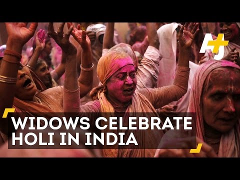 Widows In India Celebrate Holi, The Festival Of Colors