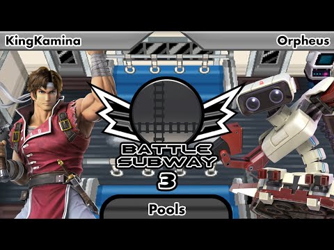 Battle Subway 3 - KingKamina vs Orpheus - Pools - SSBU
