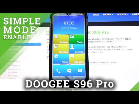 How to Enable Easy Mode in DOOGEE S96 Pro – Turn On Easy Mode