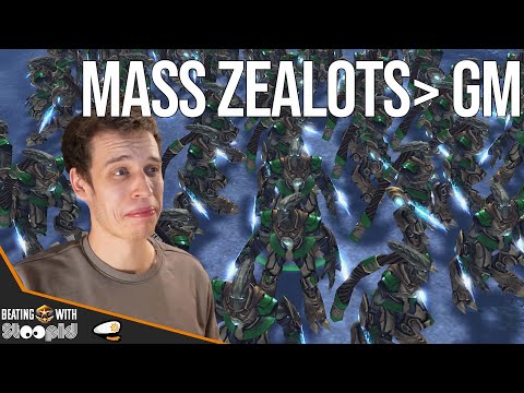 ZEALOTS Only Beating GrandMasters ? | Beating GrandMasters With Stupid Stuff