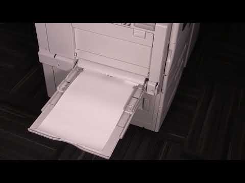 Loading Paper and Confirming Paper Tray Properties