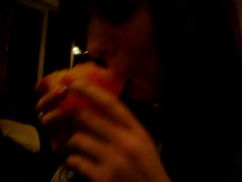 krystal drinks!! shock horror!!