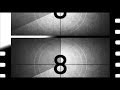 OLD MOVIE COUNTDOWN V99 Film Intro With Sound Effects HD NEW Timer