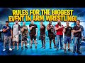 RULES FOR THE BIGGEST EVENT IN ARM WRESTLING HISTORY!