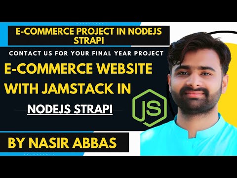 Ecommerce website with Jamstack NodeJs Strapi | Building an Ecommerce Website with Jamstack