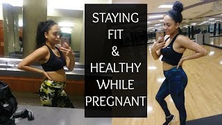 STAYING FIT WHILE PREGNANT |Updates, Pregnancy Announcements| Pregnancy Diary Ep.1