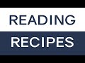 101 Series Reading Recipes