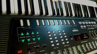 Video thumbnail for CASIO CT-770 (sound demonstration) HiQ sound and playing by Keyboards - review - repair