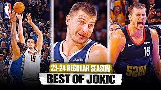Nikola Jokic DOMINANT 23-24 Regular Season Highlight Reel 🃏