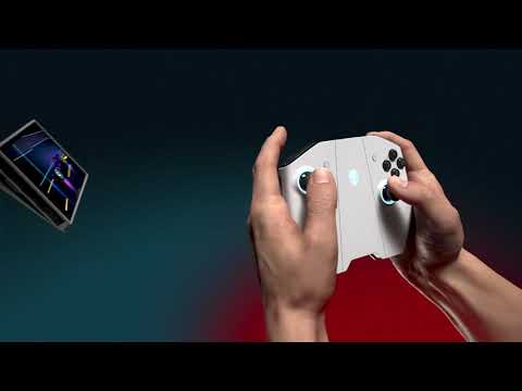 alienware concept ufo - rear panel