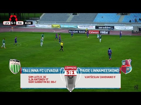 XXIX voor 2015: Tallinna FC Levadia - Paide Linnameeskond 5:1 (3:1)