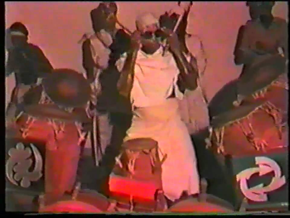 Ghanaba Performs on his Drum Set