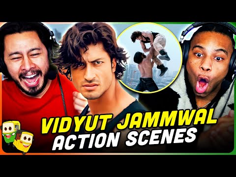 VIDYUT JAMMWAL Action Scenes REACTION w/ 
