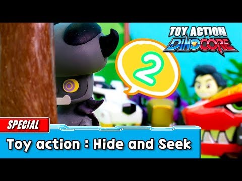 [DinoCore] Toy Action | Special | If You Get Caught? | Hide and Seek | Videos for Kids | TUBA n