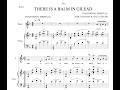 There Is a Balm in Gilead  - Arr.  Zachary K  Hall
