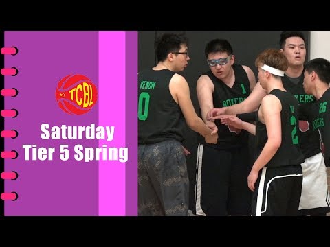 Boxers vs The Meadow | Saturday Tier 5 - Tcbl 2019 Spring