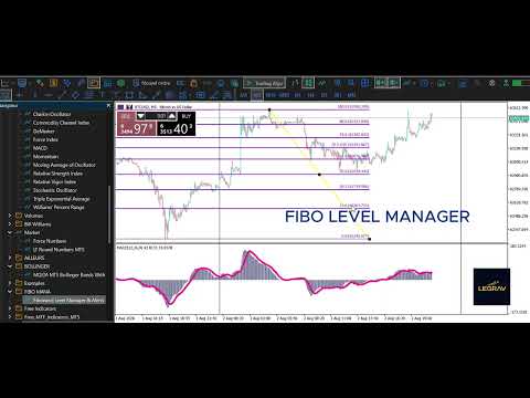 Video Fibonacci Level Manager and Alerts