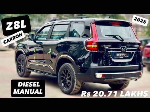 2025 SCORPIO-N Z8L CARBON DIESEL MANUAL 😍 Rs20.71 LAKHS ❤️ Z8L MT | ADAS LEVEL 2 | NEW SCORPIO-N Z8L