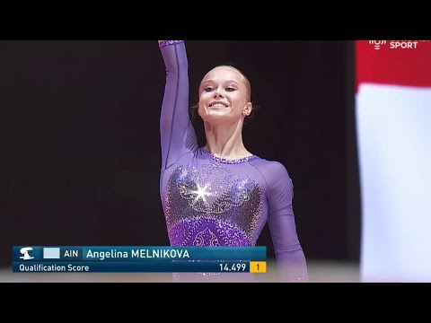 Russian Angelina Melnikova Wins Vault Gold 🥇 after 3-year ban - World Championships 2025