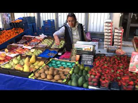 Athens Saturday Morning Market Walk in Neos Kosmos