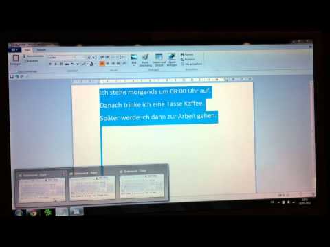 Texte kopieren und einfügen: Copy and Paste mit Tastatur