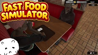 ウチの店って水有料だったのか【FAST FOOD SIMULATOR】