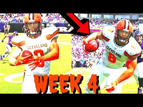 MADDEN 20 CAREER MODE TE EP 4 - BEST MADDEN 20 CAREER MODE TE CARRIED THE TEAM !